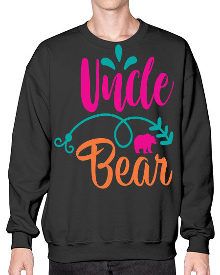 uncle bear 283# - bears - animals- Sweatshirt - Crew