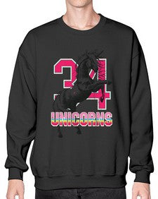 unicorns 517# - unicorn- Sweatshirt - Crew