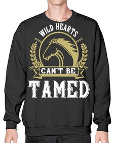 wild hearts can’t be tamed Style 11# - horse- Sweatshirt - Crew
