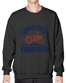 worlds best engineer Style 478# - engineer- Sweatshirt - Crew