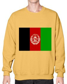 Afghanistan 275# - world flags- Sweatshirt - Crew