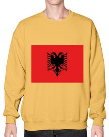Albania 300# - world flags- Sweatshirt - Crew