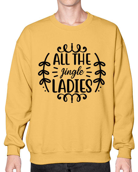 All The Jingle Ladies 6# -  fashion- Sweatshirt - Crew