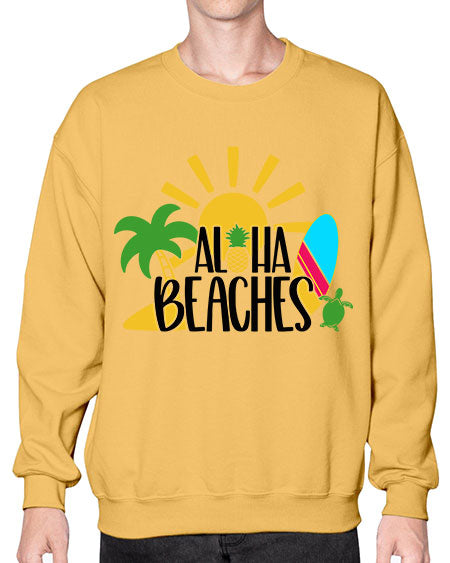Aloha Beaches Style 55# - summer- Sweatshirt - Crew