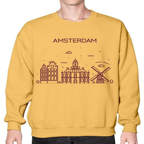 Amsterdam 318# - cities- Sweatshirt - Crew