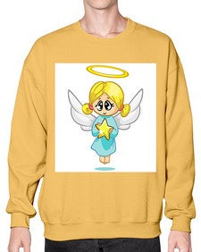 Angel 6# - cartoon animals- Sweatshirt - Crew