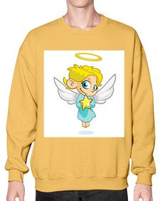 Angel 7# - cartoon general- Sweatshirt - Crew