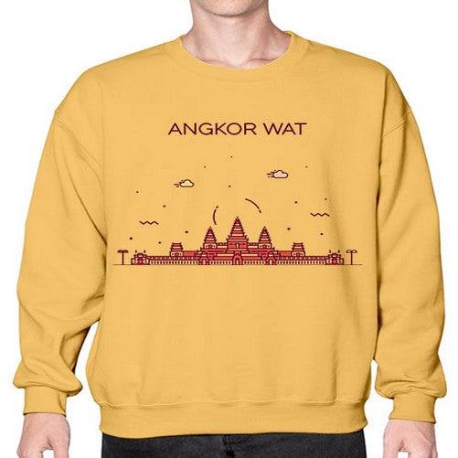 AngkorWat 328# - cities- Sweatshirt - Crew