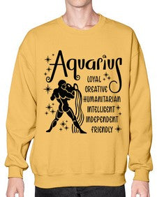 Aquarius 64# - aquarius- Sweatshirt - Crew