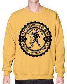 Aquarius balck 44# - aquarius- Sweatshirt - Crew