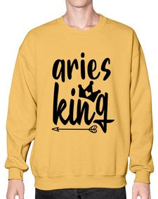 Aries king 108# - aries- Sweatshirt - Crew