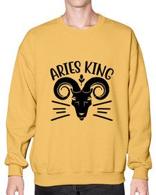 Aries king 109# - aries- Sweatshirt - Crew