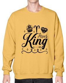 Aries king 111# - aries- Sweatshirt - Crew