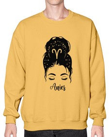 Aries woman - aries- Sweatshirt - Crew