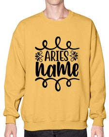 Ariesname 112# - aries- Sweatshirt - Crew