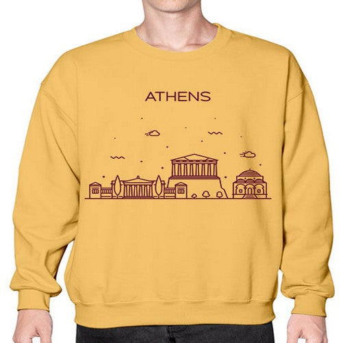 Athens 366# - cities- Sweatshirt - Crew