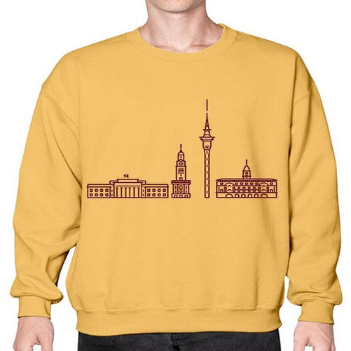 Auckland 376# - cities- Sweatshirt - Crew