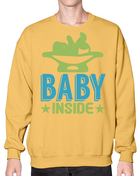 Baby Inside Style 27# - baby- Sweatshirt - Crew