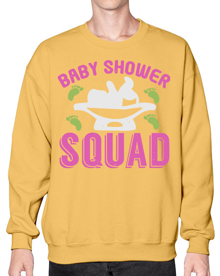 Baby shower Squad Style 31# - baby- Sweatshirt - Crew