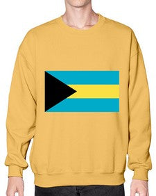 Bahamas 389# - world flags- Sweatshirt - Crew