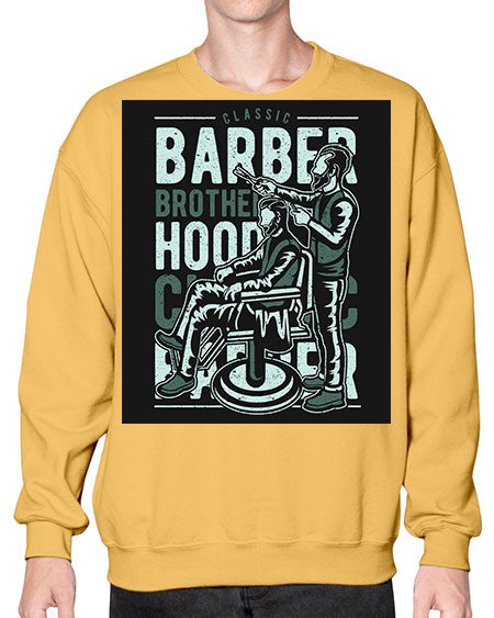 Barber Brotherhood587# - barber- Sweatshirt - Crew