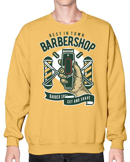 Barbershop591# - barber- Sweatshirt - Crew