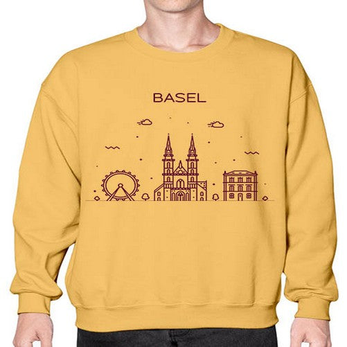 Basel 417# - cities- Sweatshirt - Crew