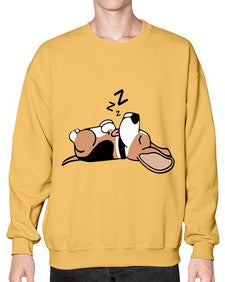 Beagle 12# - cartoon animals- Sweatshirt - Crew
