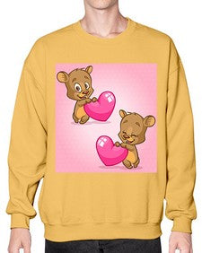 Bear 13# - cartoon animals- Sweatshirt - Crew