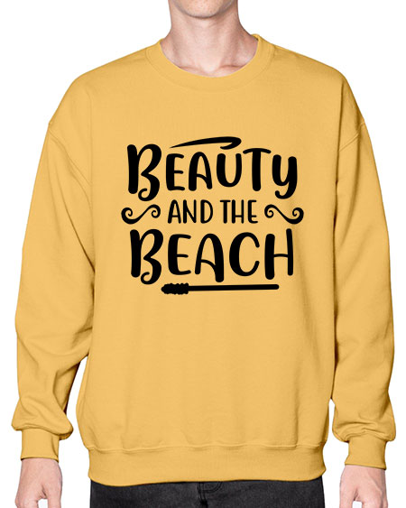 Beauty And The Beach 16# -  fashion- Sweatshirt - Crew