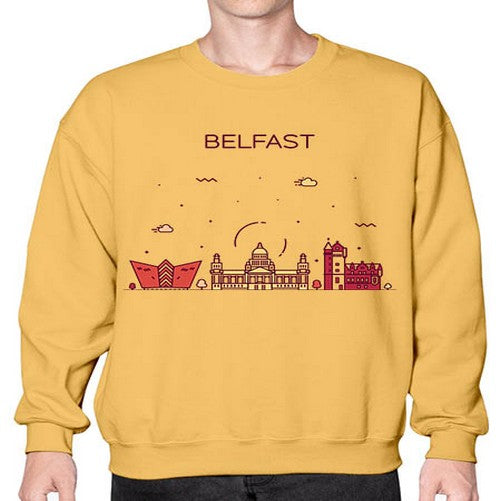 Belfast 436# - cities- Sweatshirt - Crew
