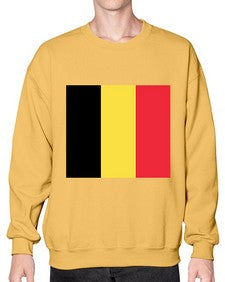 Belgium 437# - world flags- Sweatshirt - Crew