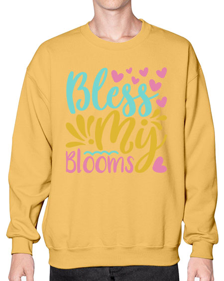 Bless my blooms Style 69# - summer- Sweatshirt - Crew