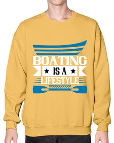 Boating is a lifestyle 52# - boats- Sweatshirt - Crew
