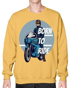 Born to ride 11# - motorcycle- Sweatshirt - Crew