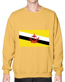 Brunei 503# - world flags- Sweatshirt - Crew
