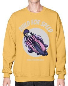 Build for speed 12# - motorcycle- Sweatshirt - Crew