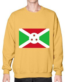 Burundi 523# - world flags- Sweatshirt - Crew