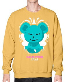 Calm Your Mind 189# - yoga- Sweatshirt - Crew