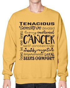Cancer 565# - cancer- Sweatshirt - Crew