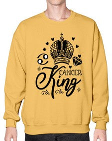 Cancer king 158# - cancer- Sweatshirt - Crew