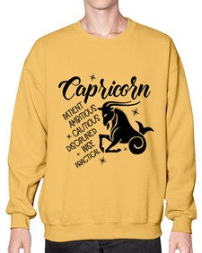 Capricorn 188# - capricorn- Sweatshirt - Crew