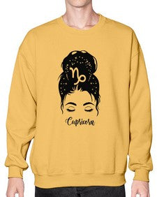 Capricorn Woman - capricorn- Sweatshirt - Crew
