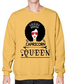 Capricorn queen 197# - capricorn- Sweatshirt - Crew
