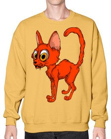 Cat 32# - cartoon animals- Sweatshirt - Crew