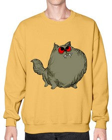 Cat 37# - cartoon animals- Sweatshirt - Crew