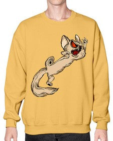 Cat 38# - cartoon animals- Sweatshirt - Crew