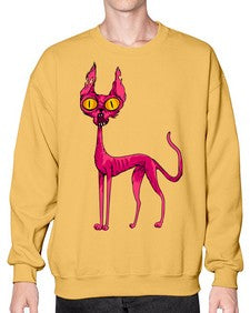 Cat 42# - cartoon animals- Sweatshirt - Crew