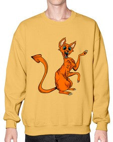 Cat 50# - cartoon animals- Sweatshirt - Crew