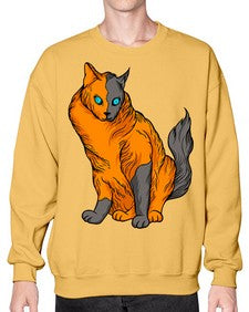 Cat 54# - cartoon animals- Sweatshirt - Crew